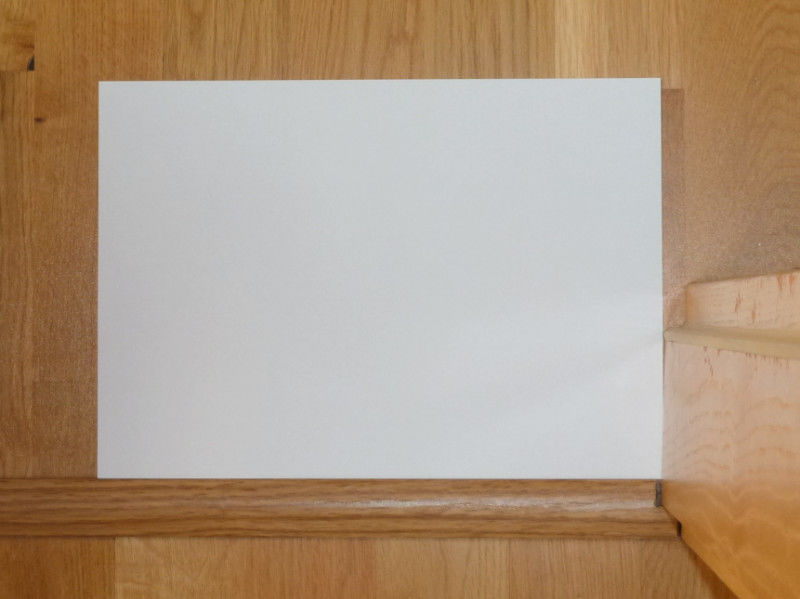 Jak vybrat velikost - papír ke stěně